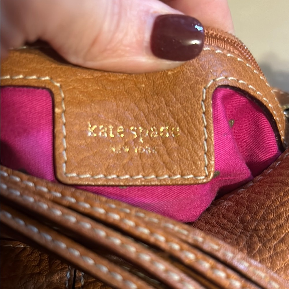 Kate Spade Brown Leather Bag